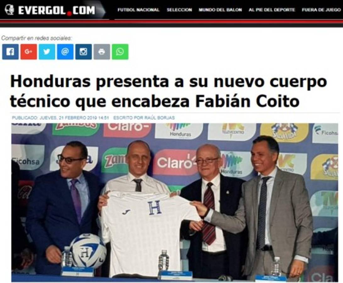 ¡Nueva era! Así reacciona la prensa tras la llegada de Fabián Coito a la 'H'