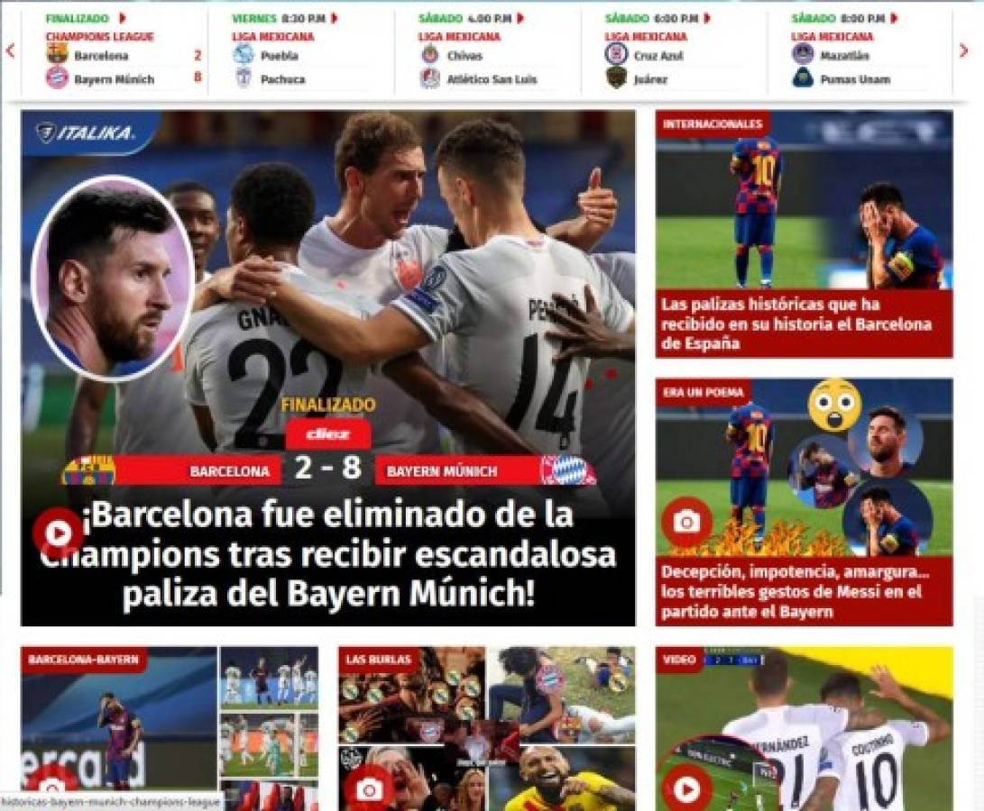 La prensa ataca con furia al Barcelona: Lo tildan de 'juguete' y como el 'fin de una era'