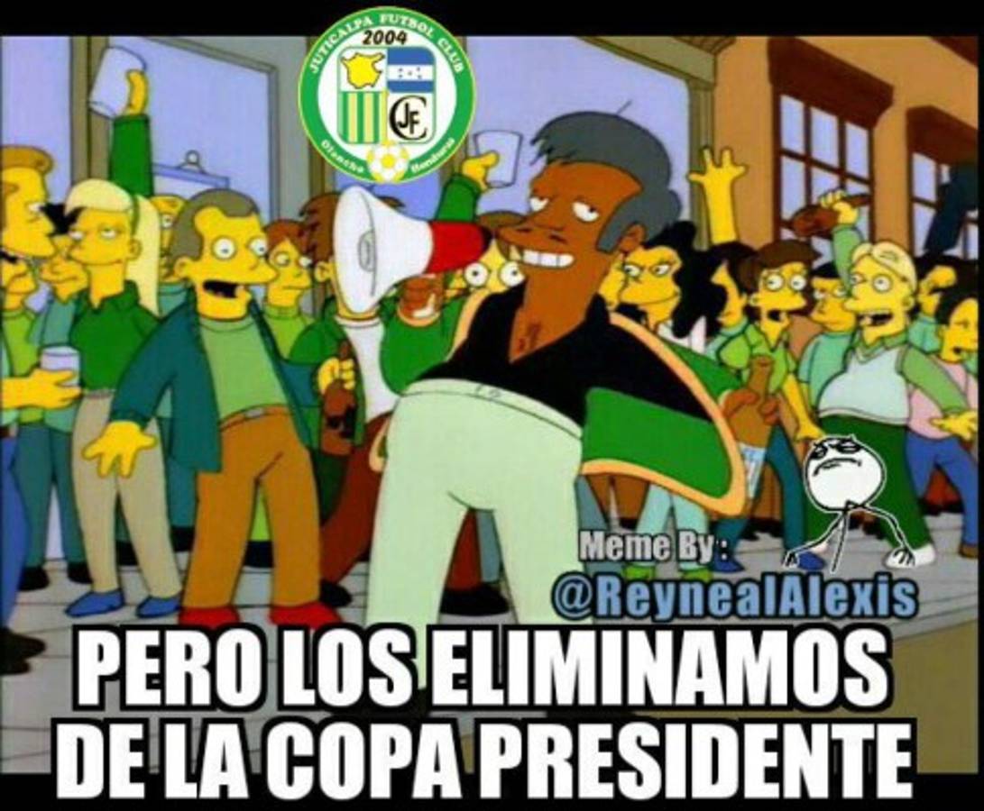 Crueles memes contra Marathón por su eliminación ante Real España