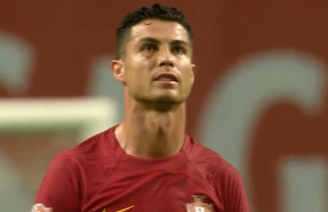 ¡Le dolió al Bicho! Los gestos de Cristiano Ronaldo por sufrir duro golpe ante España y así festejó la ‘Roja’ en la Liga de Naciones