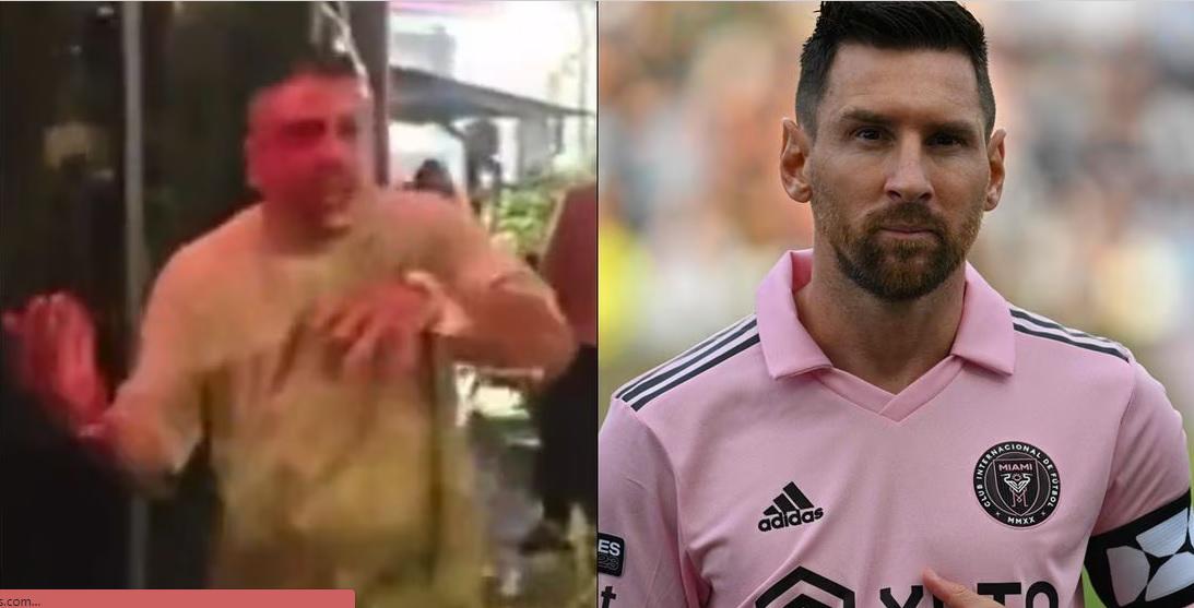 El motivo por el que Messi y Beckham están envueltos en polémica y la reacción de los guardaespaldas