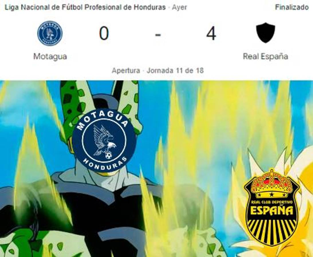 Motagua es humillado con terribles memes tras sufrir goleada por Real España en Tegucigalpa