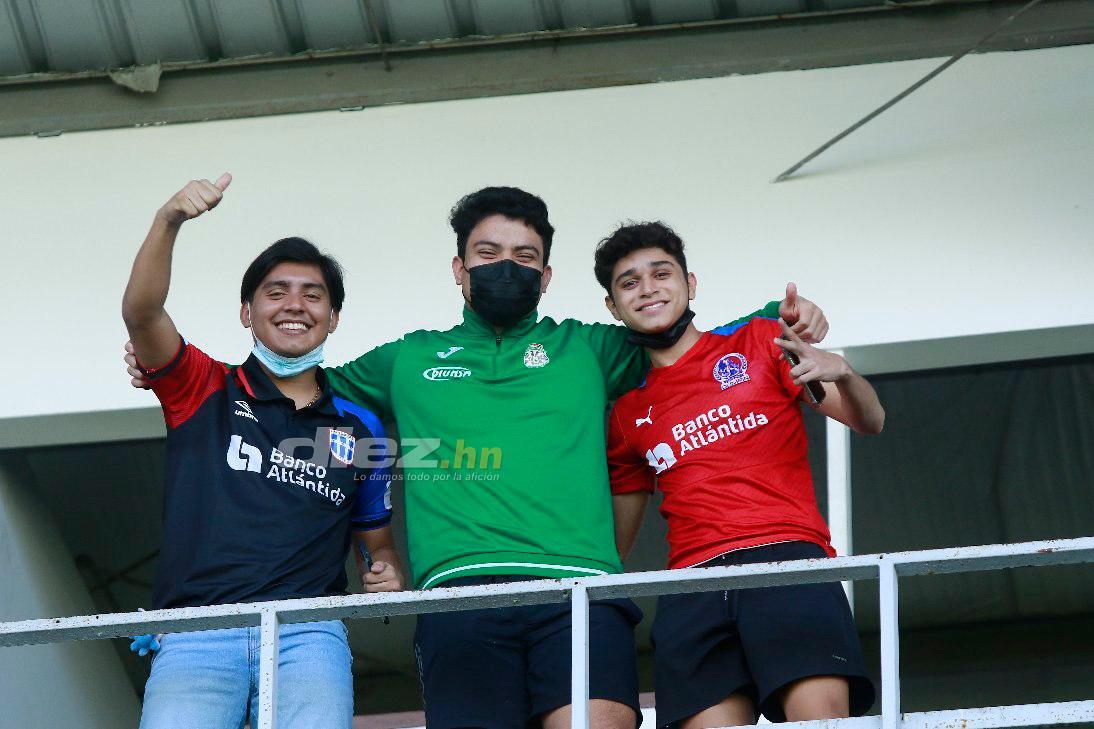 Olimpistas y marathones invadieron el Morazán: El bonito ambiente que se vivió para el clásico nacional