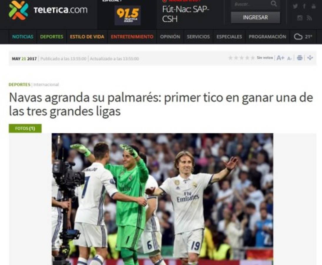 Lo que dice la prensa internacional sobre el título de Liga del Real Madrid