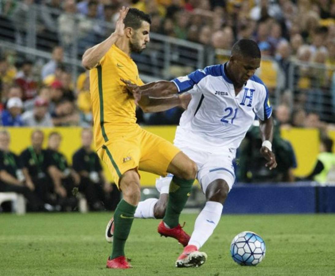 Así calificó FourFourTwo de Australia a cada jugador de Honduras