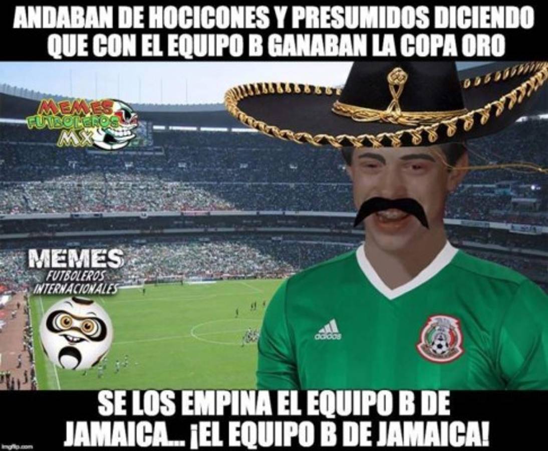 Los otros memes que dejó el fracaso de México en la Copa Oro 2017