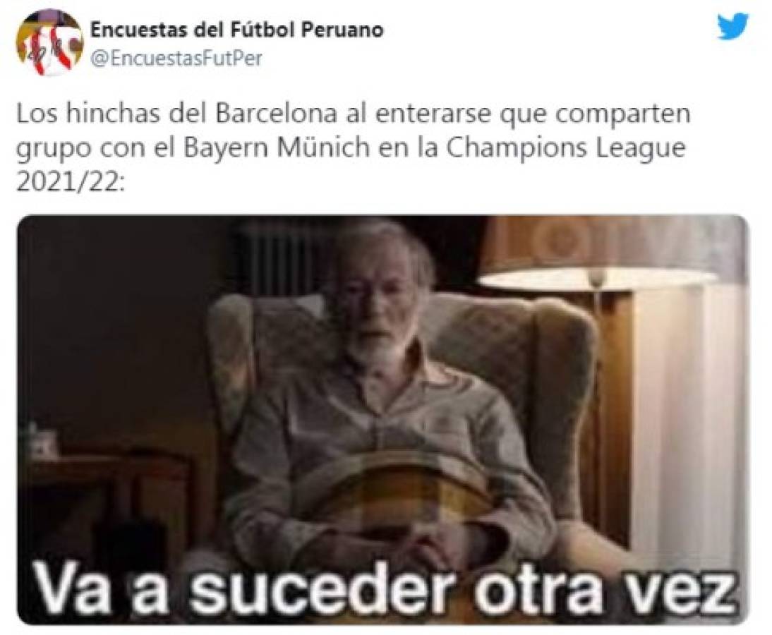 Definidos los grupos de la Champions y los memes hacen pedazos a Barcelona, Messi y CR7