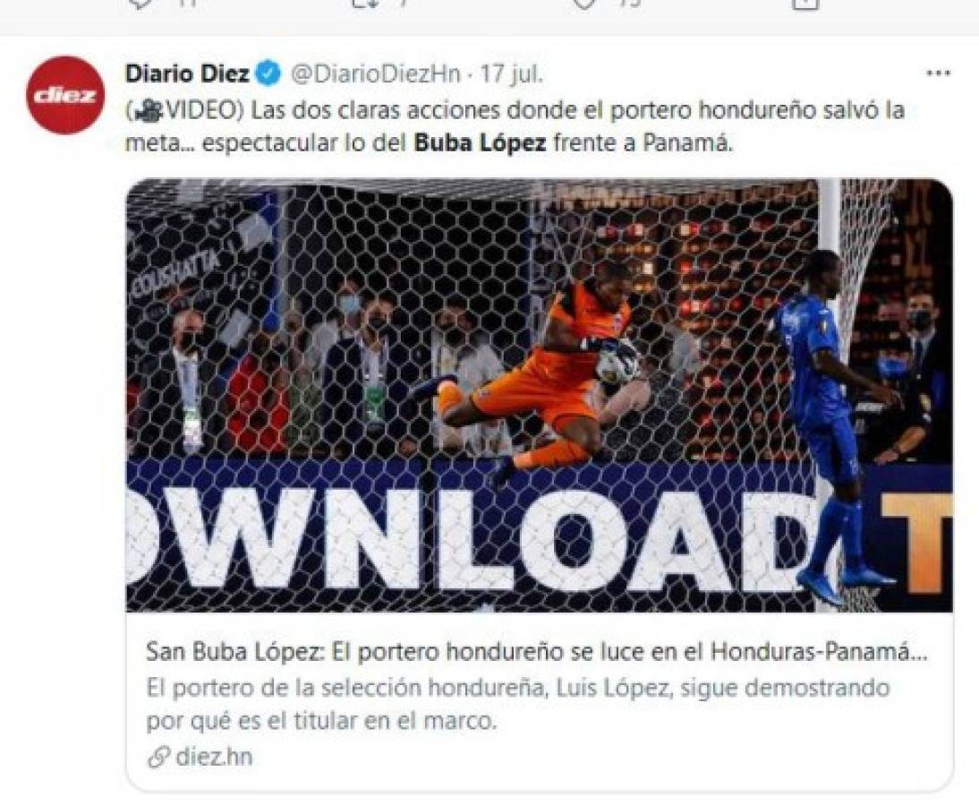 'San 'Buba' López, 'gigante': guardameta de la 'H' bañado en elogios tras partidazo ante Qatar en Copa Oro