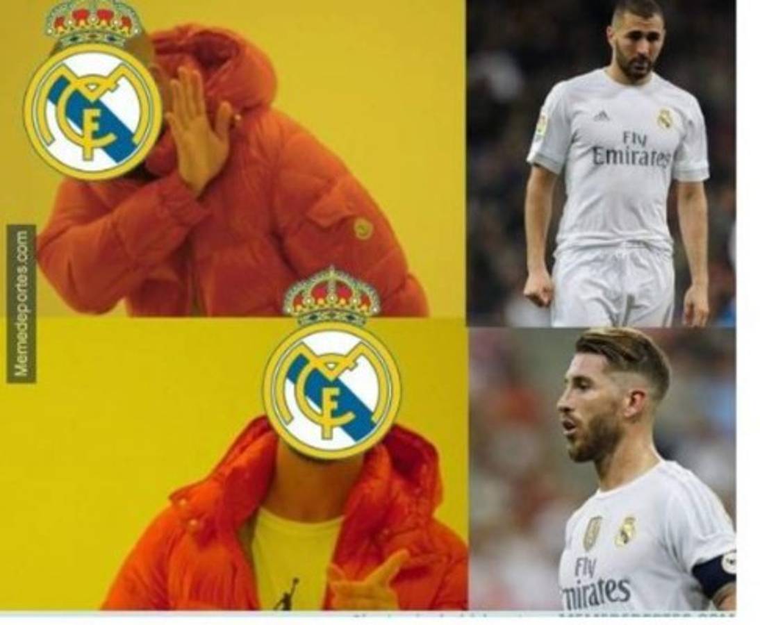 Real Madrid clasifica, pero Cristiano y Benzema son atacados con los memes