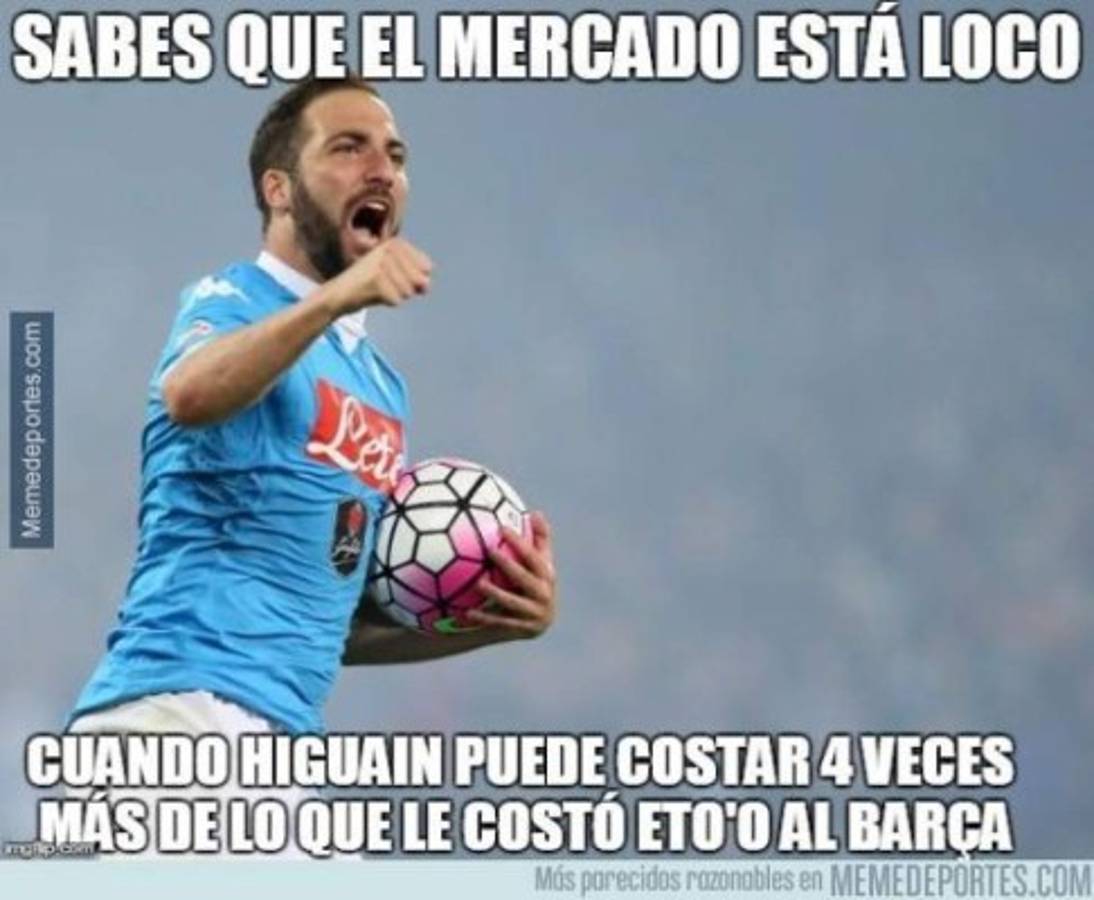 Los mejores memes del día destacando el mercado de fichajes en Europa