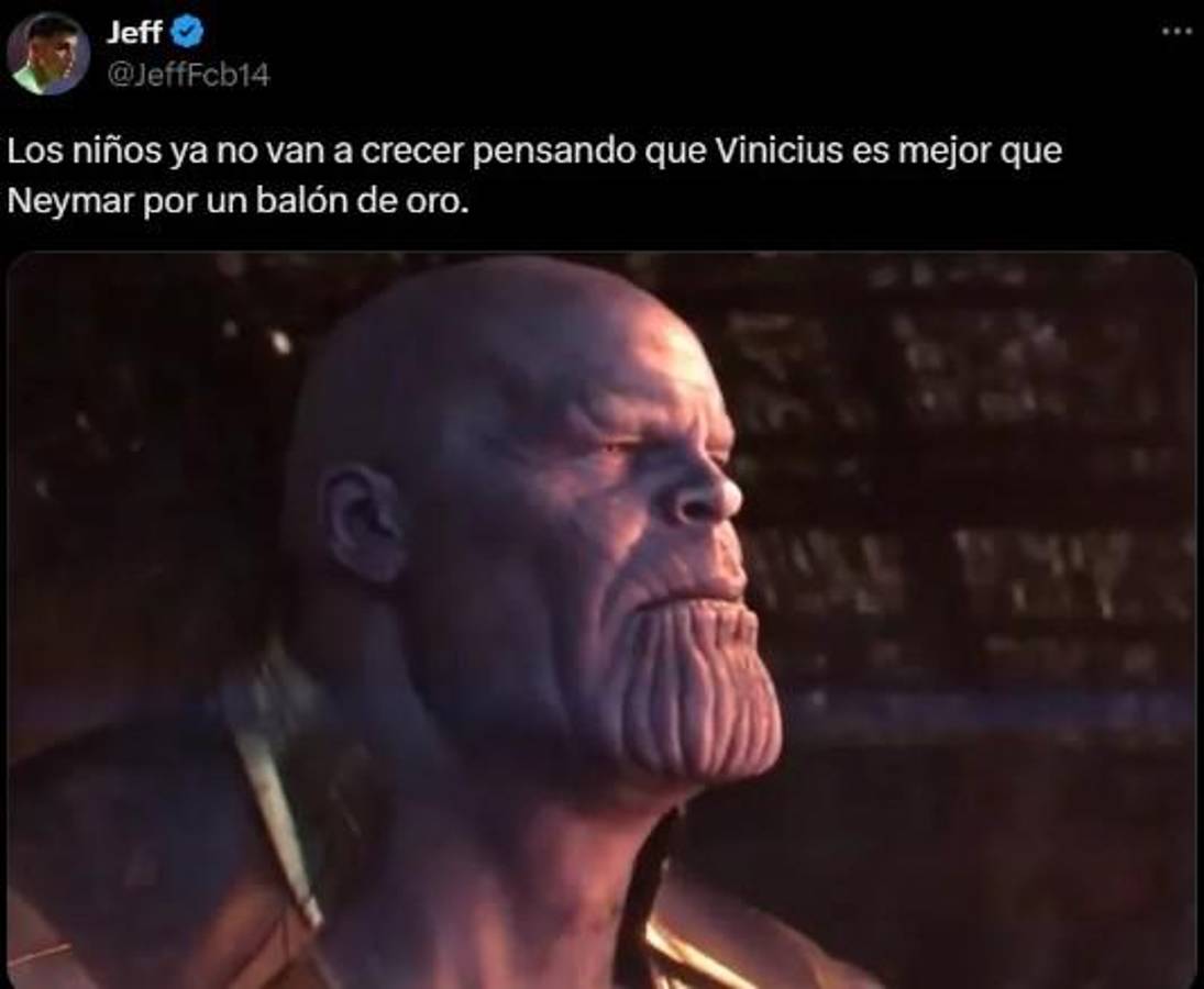 Rodri fue el ganador del Balón de Oro 2024 y los memes hacen pedazos a Vinicius y al Real Madrid