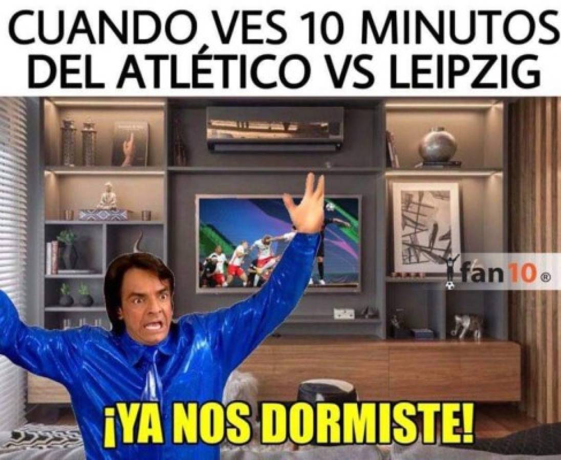 Los memes hacen pedazos al Atlético tras ser eliminados de la Champions por el Leipzig