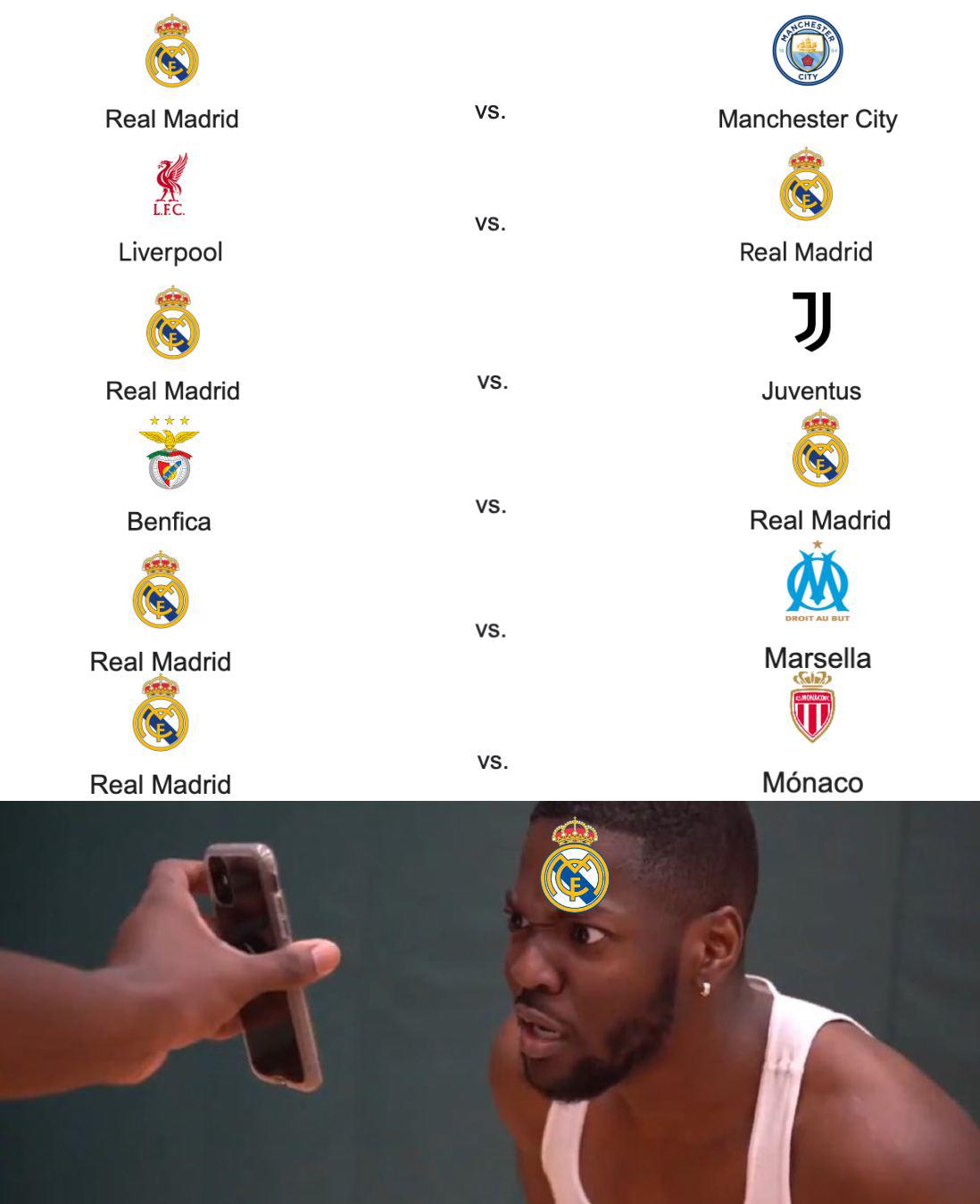 Los memes que dejó el sorteo de la Champions League: se burlan de un gigante que sigue dormido