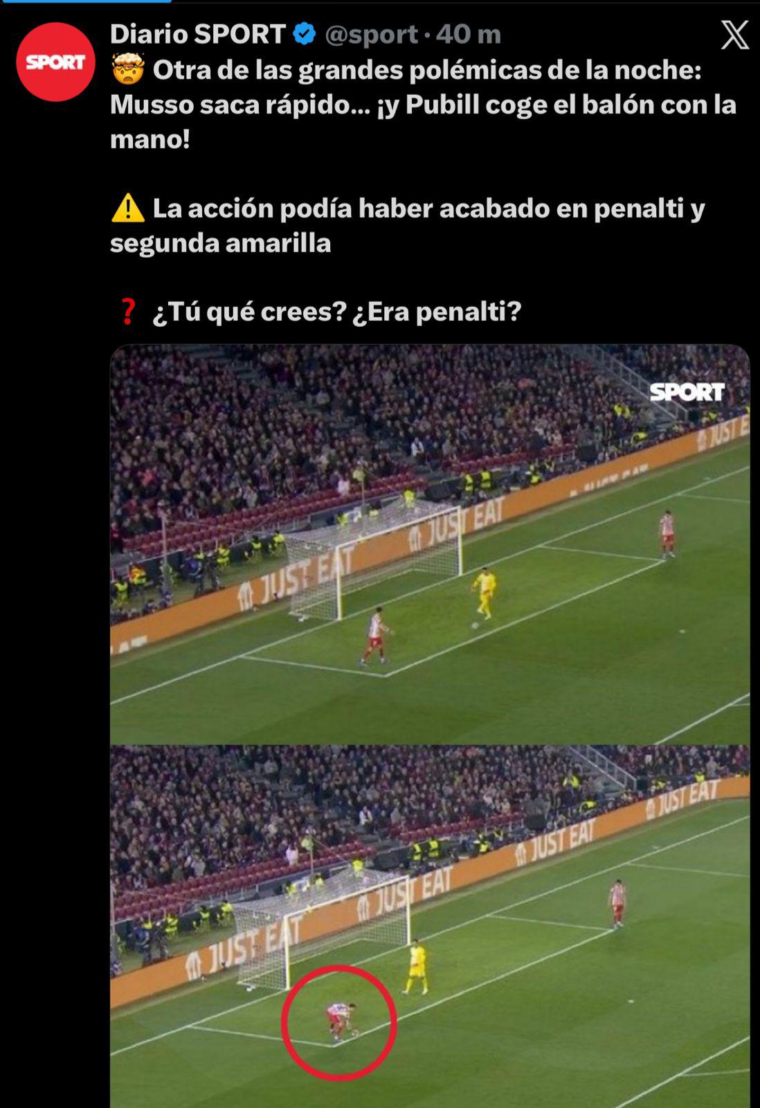 Jota Jordi explota y diarios de España apuntan al VAR: así reacciona la prensa al polémico penal en el Barcelona-Atlético