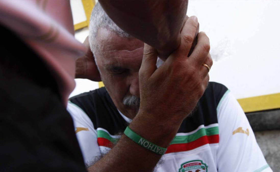 VIDEO: Aficionado de Marathón agredió a Manuel Keosseián