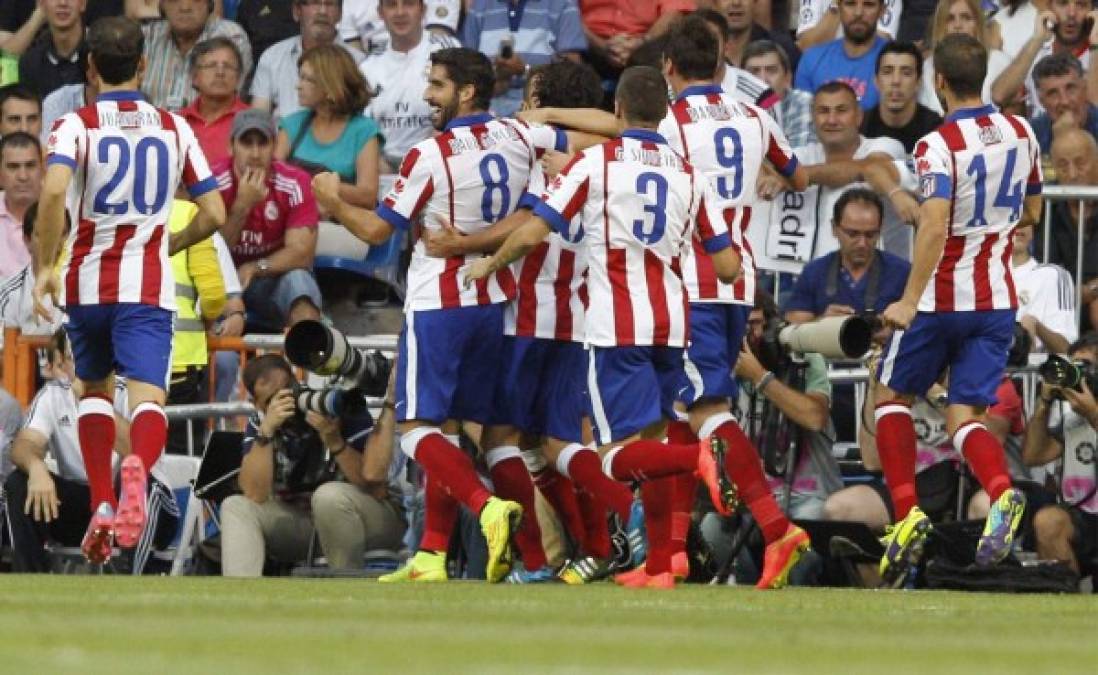Atlético doblega al Real Madrid en el Bernabéu y es segundo