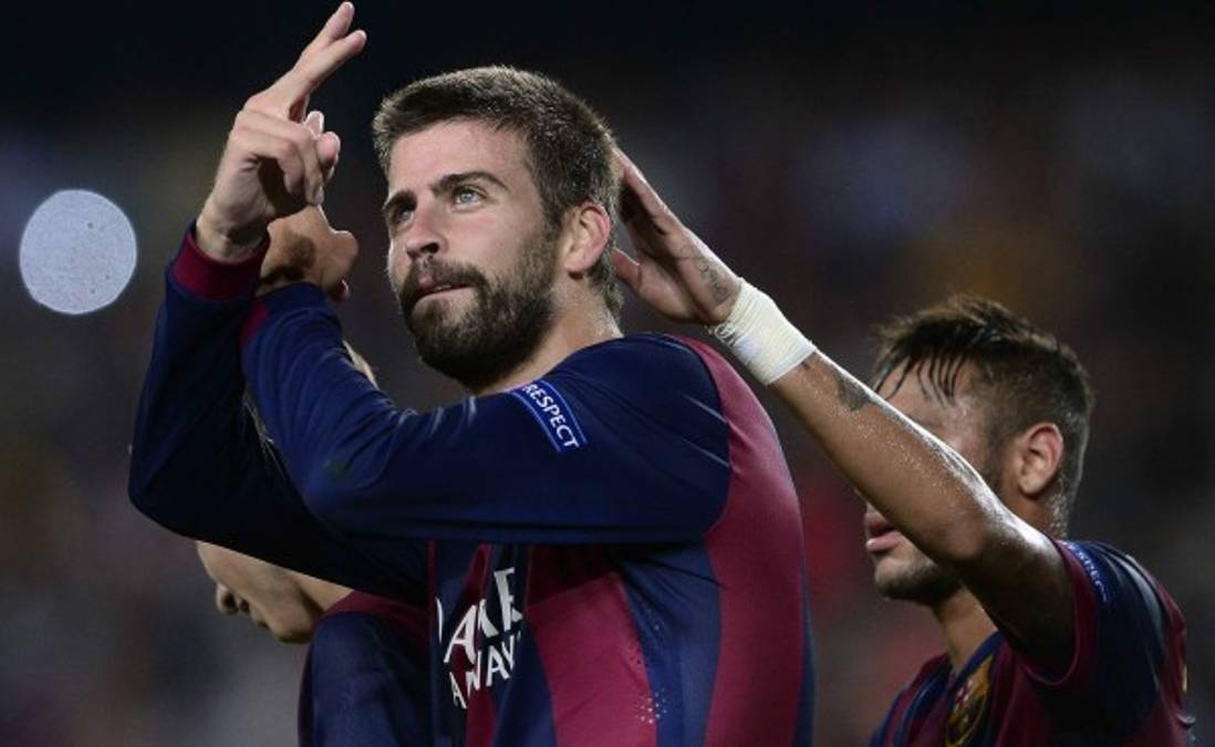 Gerard Piqué da triunfo en Champions a un deslucido Barcelona