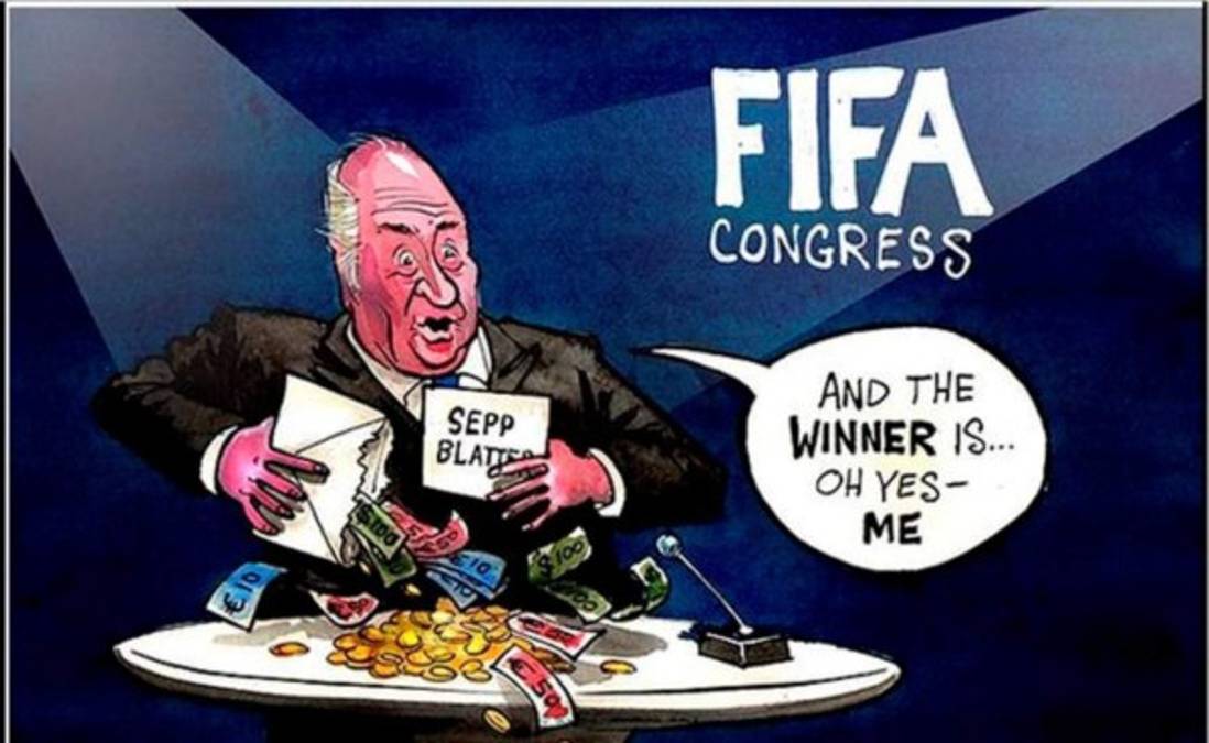 Los memes sobre el escándalo de corrupción en la FIFA
