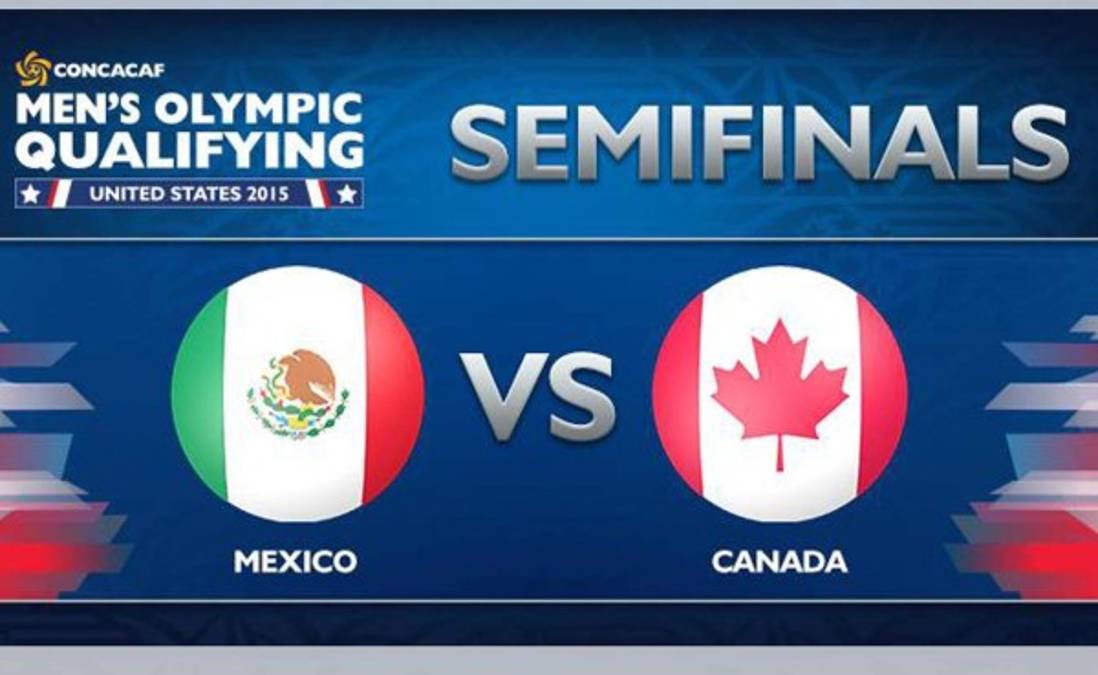 México le ganó 2-0 a Canadá y clasifica a los Olímpicos de Río 2016