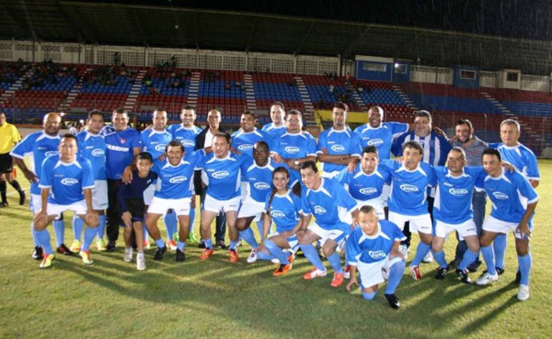 Solidaridad con Enrique Reneau en el 'Ceiba Gol 2014'  