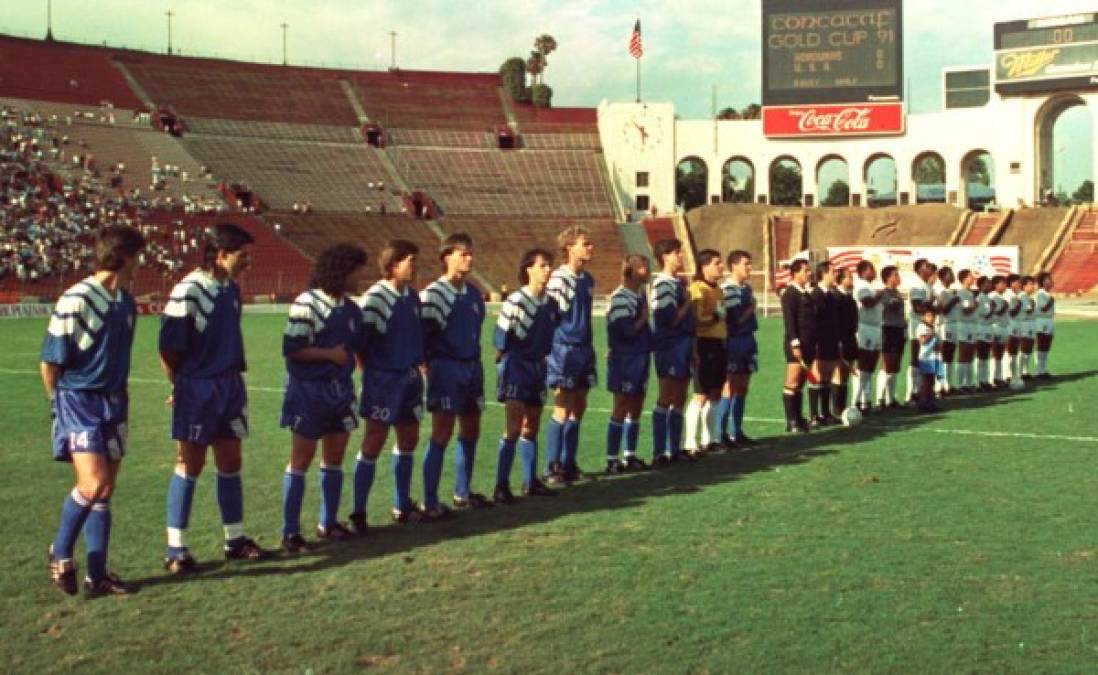 El martes se cumplen 24 años de la final de Copa Oro Honduras-EUA