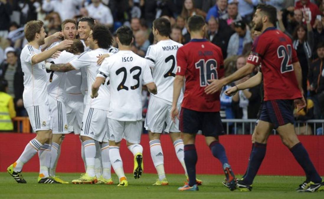 Real Madrid goleó al Osasuna pensando en Múnich