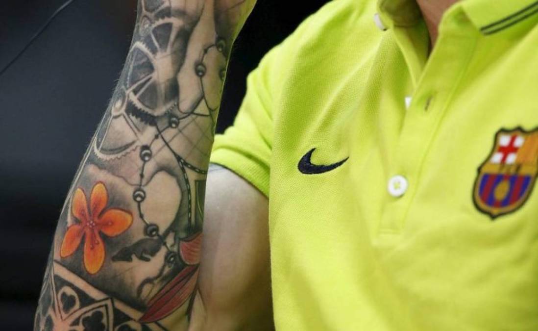Tatuador de Messi explica el significado de los tatuajes del argentino