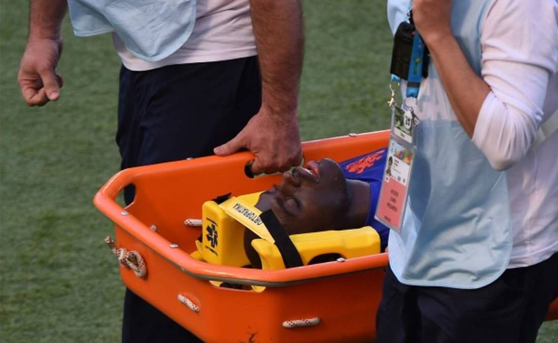 Impactantes imágenes de Bruno Martins, tras fuerte caída