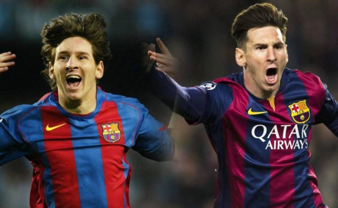 Lionel Messi, 15 años disputando en el FC Barcelona