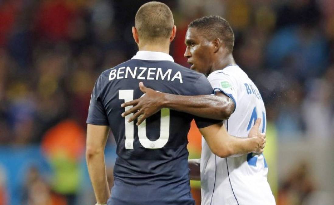 Francia y Benzema bautizan a Honduras en el Mundial