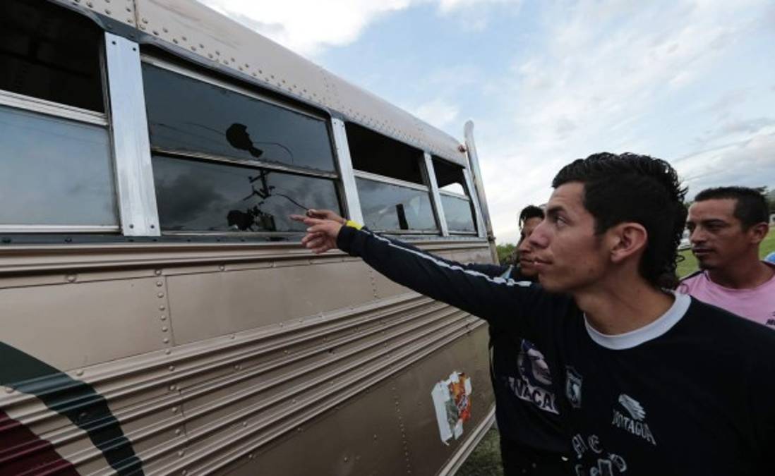 Con 'chimbas' capturan a supuestos aficionados de Motagua