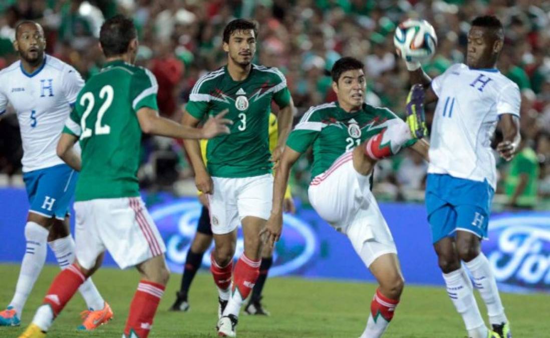 México obtiene su 'revancha' y gana 2-0 a Honduras