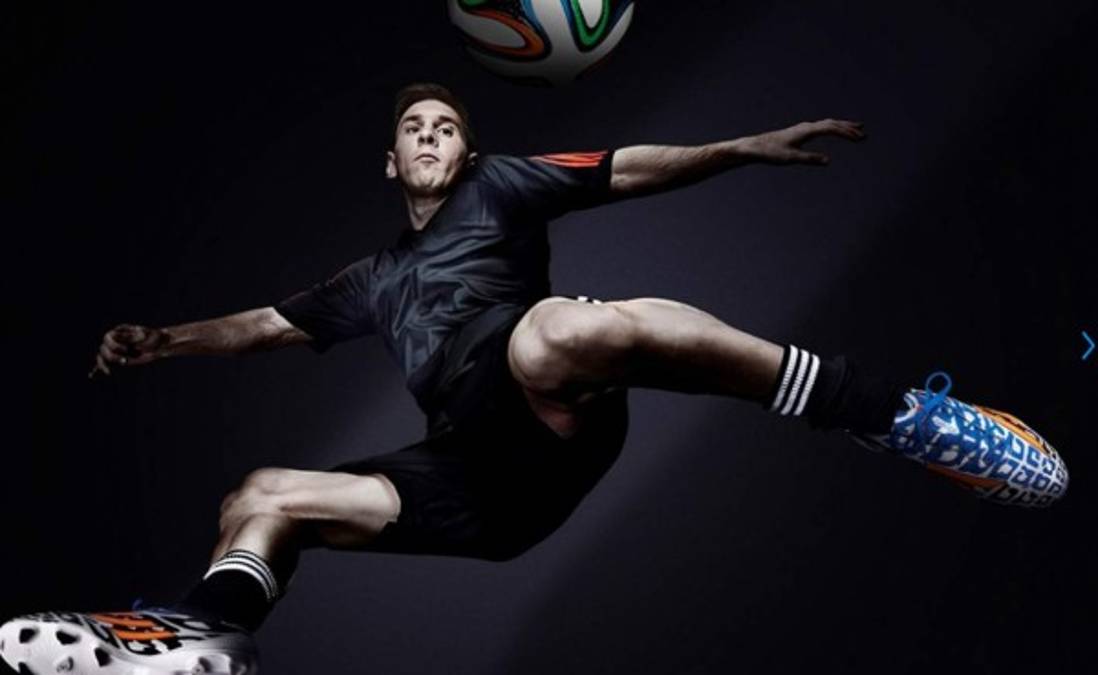 Los botines que Messi usará en el Mundial de Brasil