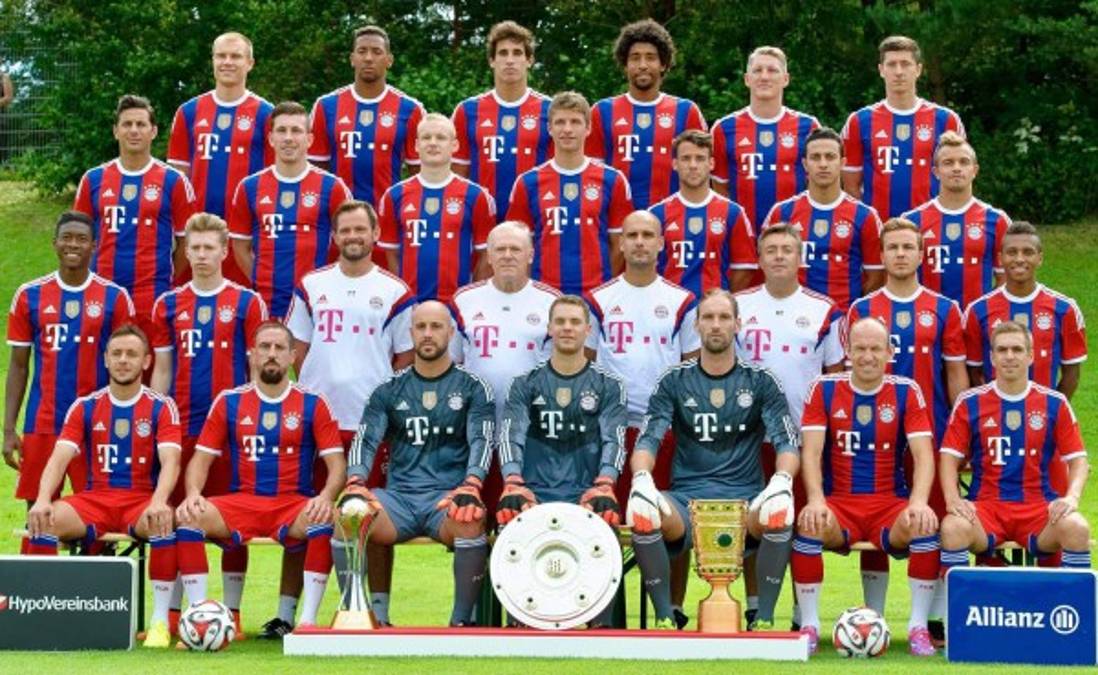Bayern Munich presenta a su equipo para la nueva temporada