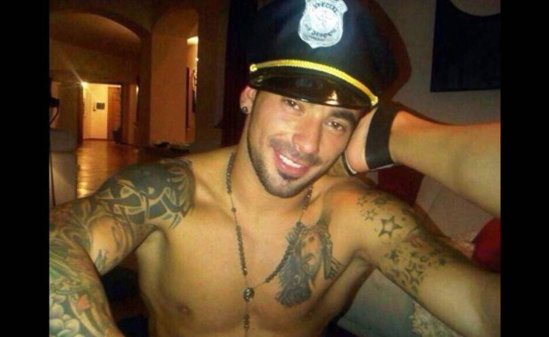 Se filtran fotos íntimas de Ezequiel Lavezzi y su novia