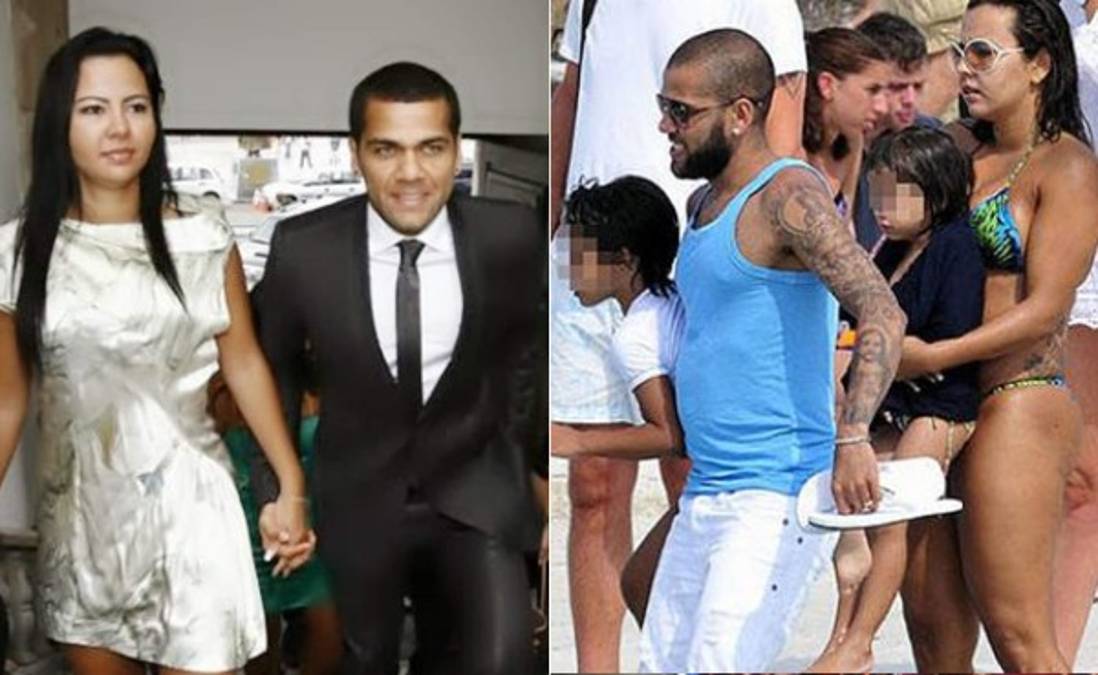 La extraña, pero magnífica relación entre Dani Alves y su ex mujer