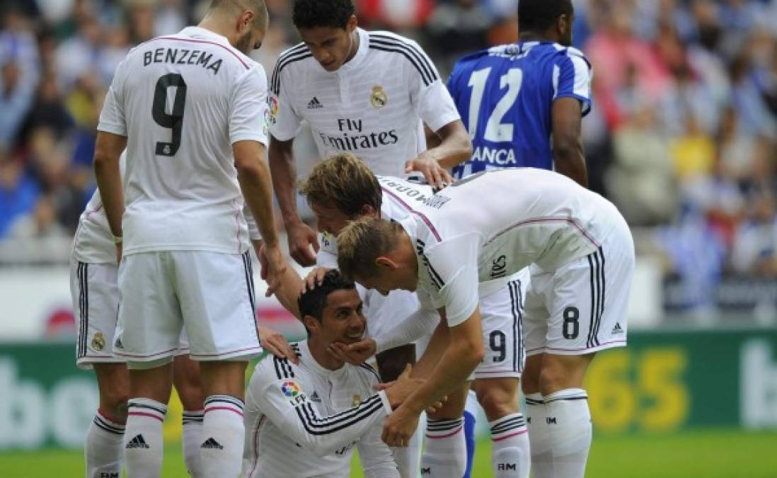Real Madrid se recupera con goleada ante el Deportivo