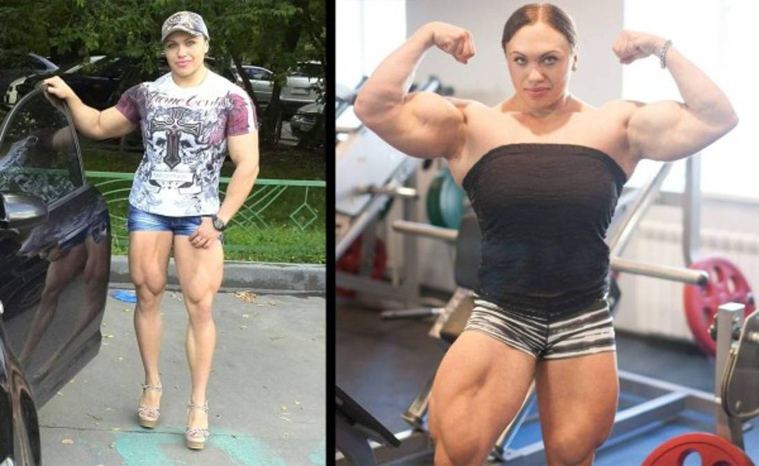 Natalya Trukhina, la rusa que bate récord en fisicoculturismo