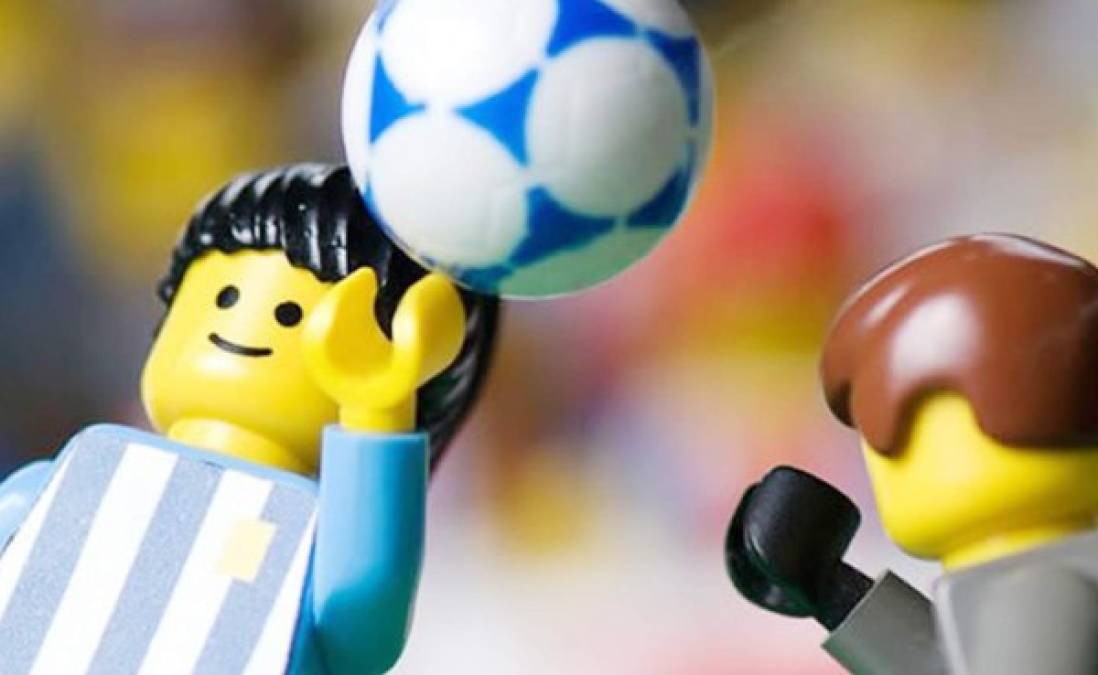 LEGO recrea la 'Mano de Dios' de Maradona en México 86