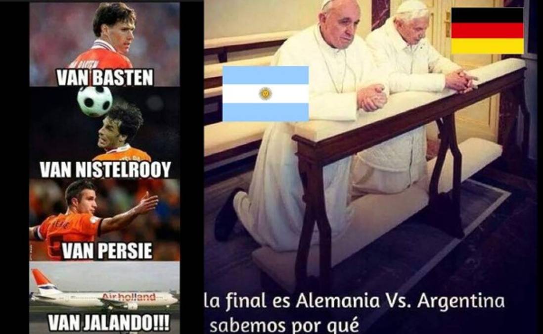 Los memes que ha dejado el Argentina-Holanda