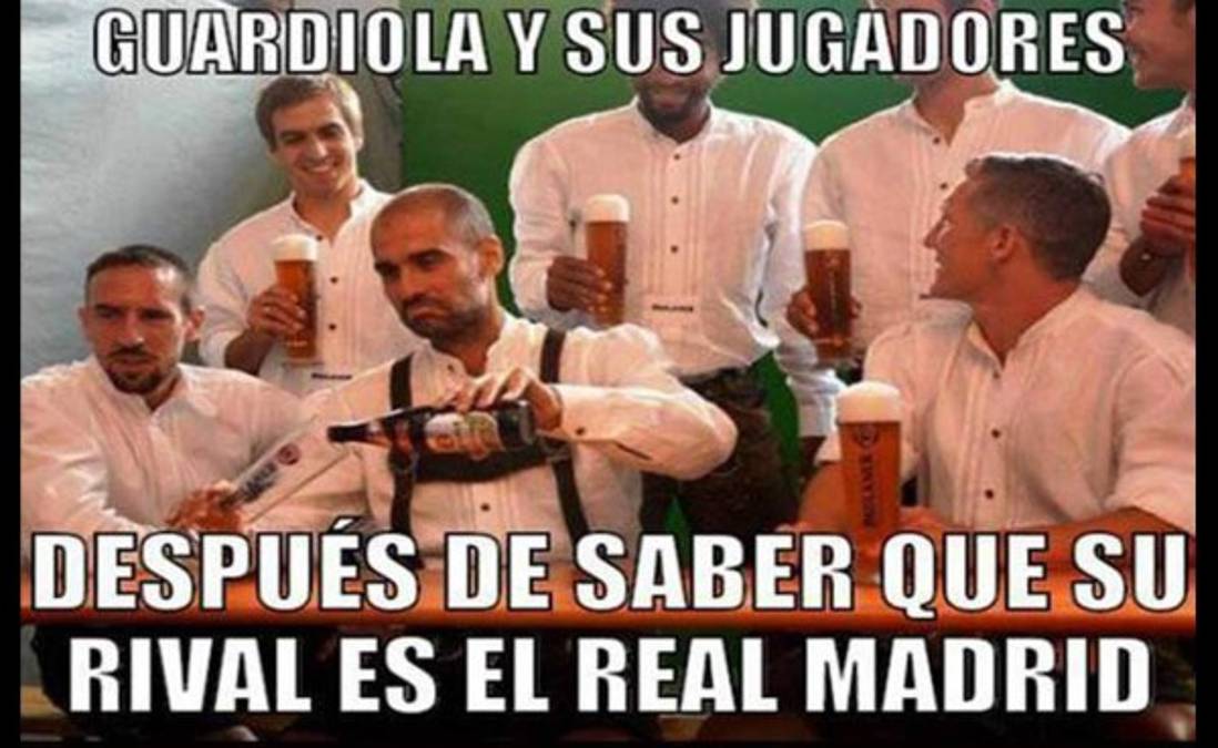 Afición se burla del Bayern Munich a través de los memes