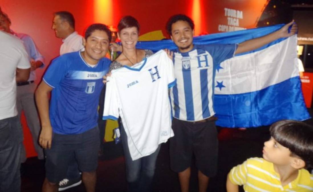 Hondureños protagonistas en Brasil en el inicio del Trophy Tour