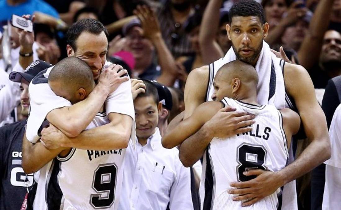 Los San Antonio Spurs se coronan campeones de la NBA