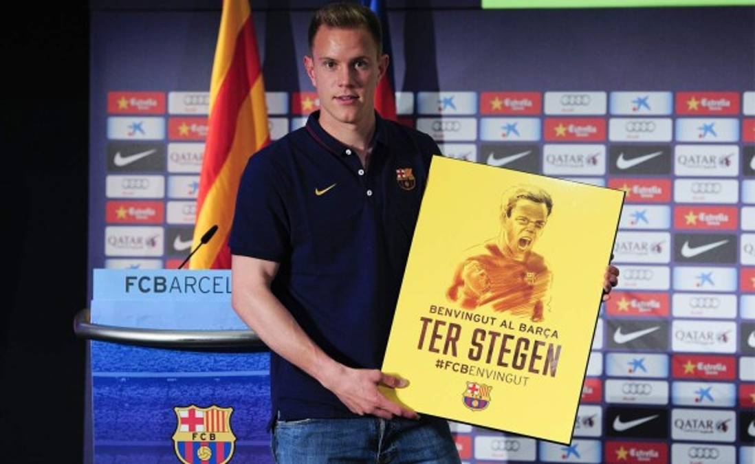Barcelona presenta al alemán Ter Stegen, sustituto de Valdés