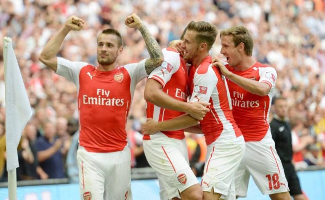 Arsenal es campeón de la Community Shield de Inglaterra