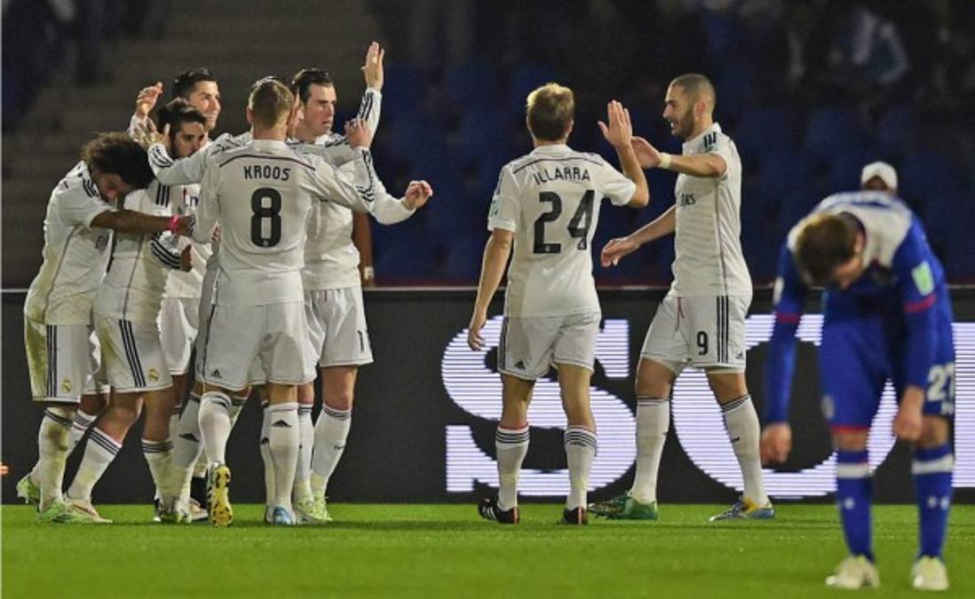 Real Madrid goleó al Cruz Azul y avanza a la final del Mundial de Clubes