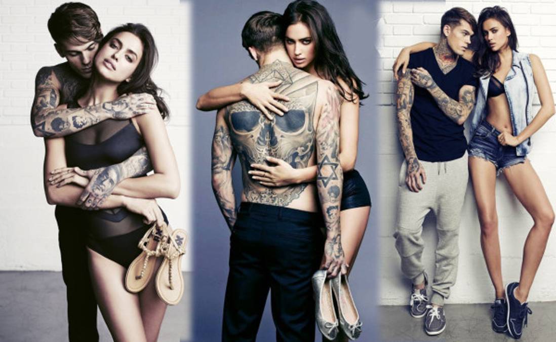 Irina Shayk cambia a CR7 por otro futbolista en campaña publicitaria