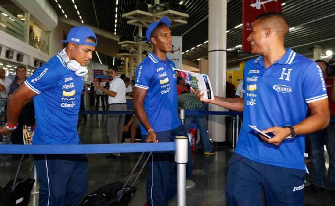 Selección de Honduras viaja a Estados Unidos