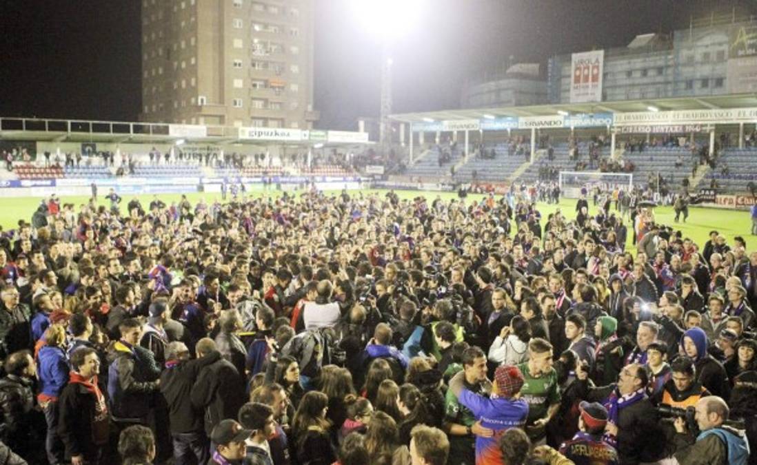 Eibar asciende a la primera división de la liga española