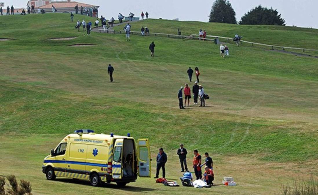 Muere caddie de un infarto en medio de pleno torneo de golf en Portugal